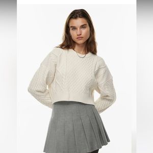 Aritzia Peggy Cropped Sweater